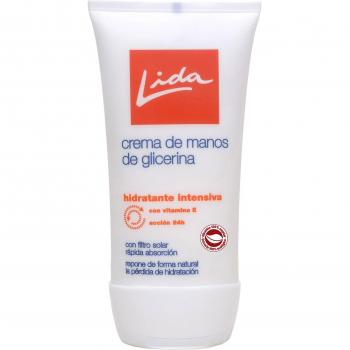 Crema de Manos Glicerina 100% Natural Lida 75ml