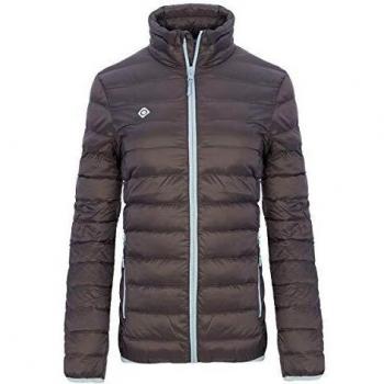 Izas Grecia Chaquetas De Pluma, Mujer, Gris Oscuro/Azul Cielo, L
