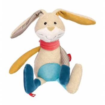 Patchwork Sweety Blue Rabbit Plush Toy (31cm)
