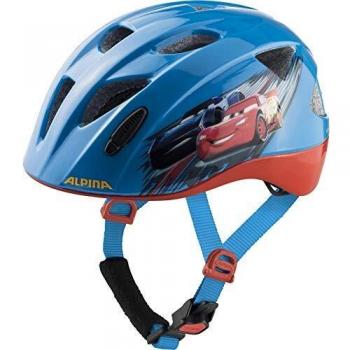 Alpina XIMO Casco de Ciclismo, Boys, Disney Cars, 49-54