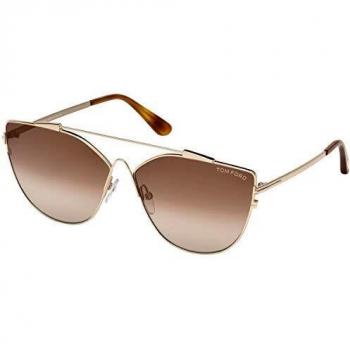 Tom Ford Womens Sunglasses Ft0563 28g 64 - Rose Gold Metal - One Size