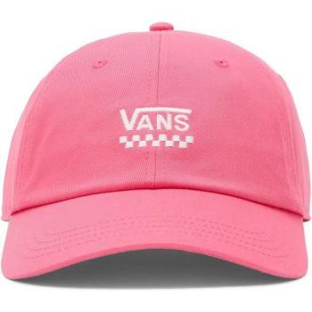 Gorra unisex Court Side Vans rosa con visera curva