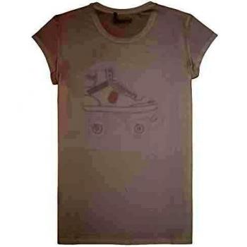 IKKS- Camiseta XQ10372 KF Cargo 1 tee Shirt MC - Camiseta Manga Corta para NIÑA