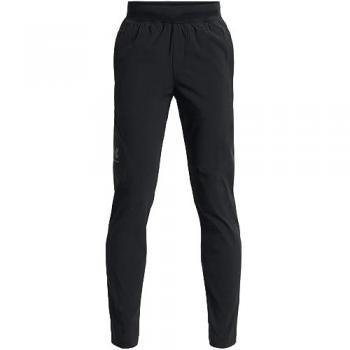 Pantalón de chándal Unstoppable para niños Under Armour, negro, corte tapered, 6-7 años