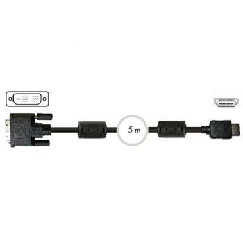 Cable DVI-D 19 pines macho a HDMI macho FONESTAR 79095