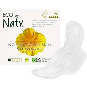Nature Babycare 116, Almohadillas para la Noche sin Cloro/Perfume, 10 Unidades
