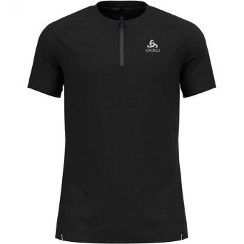 Camiseta de running Odlo X-Alp Trail Crew Neck para hombres en color negro
