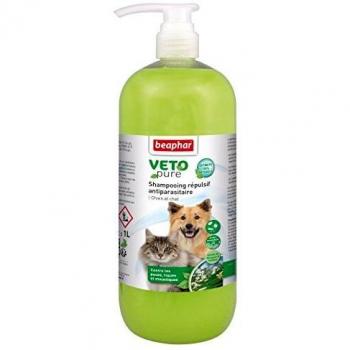 Beaphar - Champú repulsivo antiparasitario, 1 L