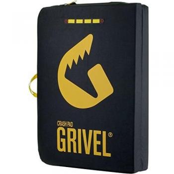 Grivel crashpad, negro y amarillo