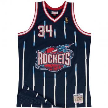 Houston Rockets Hakeem Olajuwon 1996 Hardwood Classics Swingman Jersey - Navy - Mens