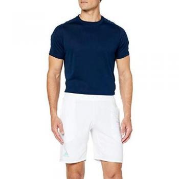 adidas Parley 9 Pantalón Corto de Tenis, Hombre, Blanco, S