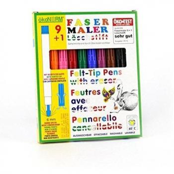 Rotuladores mágicos 9 colores + 1 rotulador borrador