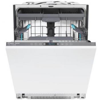 Lavavajillas Integrable Candy CI 5C6F1A, A Scomparsa Total, 15 Coperti, Clase C, Wi-Fi, 8 Programas, Motor Inverter
