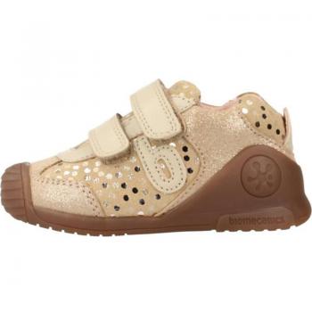 Biomecanics 231116 C ZAPATILLA DEPORTIVA VELCRO bebé niña (hasta talla 30) Dorado