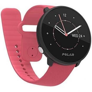 Reloj Deportivo Polar Unite - Smartwatch Resistente al Agua con GPS, Monitor de Sueño y Recuperación, Guía de Entrenamiento Diario y Pulsómetro en la Muñeca (Color Rosa)