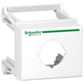 Schneider Electric A9A15151 - Adapter for control circuit devices, device carrier DIN rail for control/signalling devices with diameter 22 mm, fittings (Ø) 22 mm, support botoneria diameter 22