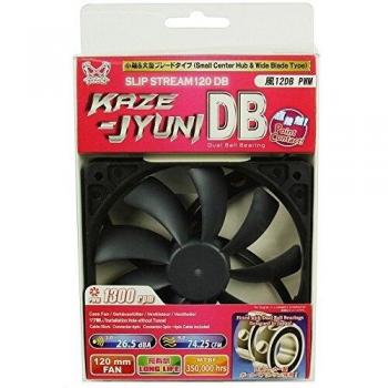 Scythe Ventilador SY1225DB12M-P, negro