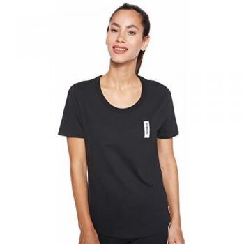 adidas W BB T Camiseta de Manga Corta, Mujer, Black, XS