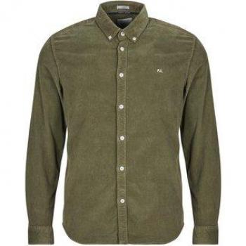 Pepe Jeans Miller Long Sleeve Casual Shirt - Leaf Green, Men's Sizes S-XL