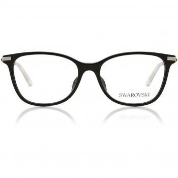 Swarovski SK2010F Asian Fit 1038 Women’s Eyeglasses Black Size 54 (Frame Only) - Blue Light Block Available
