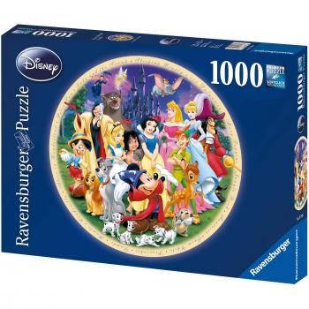 Rompecabezas Ravensburger 1000 piezas - Maravilloso Mundo de Disney