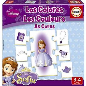 Educa Borrás Princesa Sofía - Aprendo Los Colores, Juego Educativo 16231