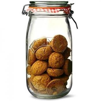 Kilner 0025.492 Barattolo de gancho, redondo, 1,5 L