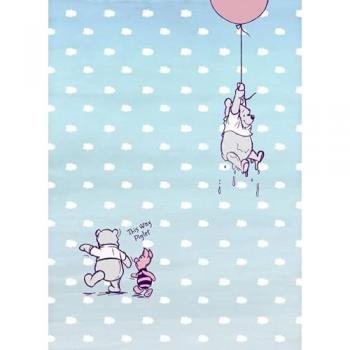 Fototapete Infantil Winnie Pooh y Piglet, 184x254 cm, incluye pegamento