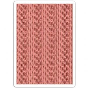 Sizzix Happy Textura de Debi Potter Deena Ziegler Plus plantilla para repujado, Multi-color