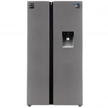 Frigorífico Americano Infiniton SBS-A174ID, 503 L, 177 cm, No Frost Total, Dispensador de Agua, Inox