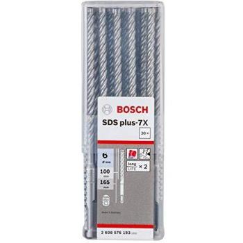 Bosch Professional 2608576193 - Juego de 30 brocas para martillo SDS Plus-7X