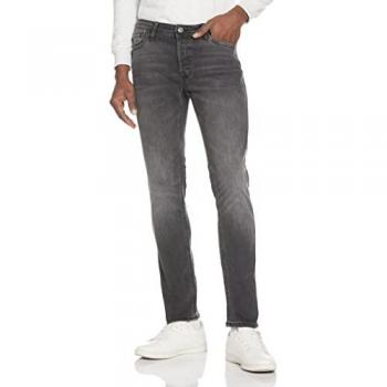 Jack & Jones Glenn Original 817 Slim Fit Jeans for Men - Dark Grey, Size 36/36