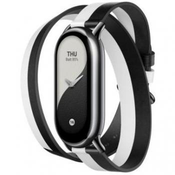 Xiaomi Correa de Doble Vuelta para Mi Smart Band 8 Blanco/Negro