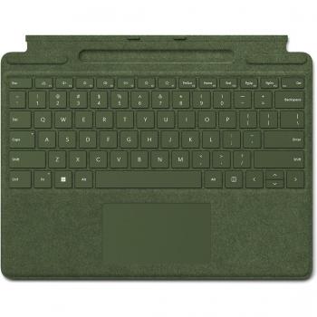 Microsoft Surface Pro Signature Keyboard 8XA-00132 Verde Alcantara QWERTY Español para Surface Pro 8/Pro 9/Pro X