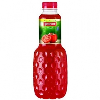 Zumo de Tomate 100% fruta Sin azúcares añadidos Pack 6 x 1L Granini Clásicos