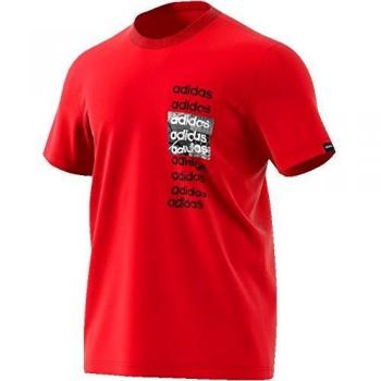 adidas M 3X3 T Camiseta, Hombre, Escarl/Negro, S