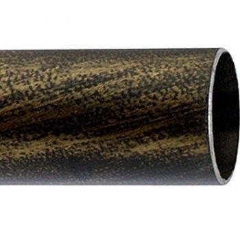 Riel Chyc 5437134 Barra Hierro Forja 28 mm. x 2,00 Metros Negro dorado