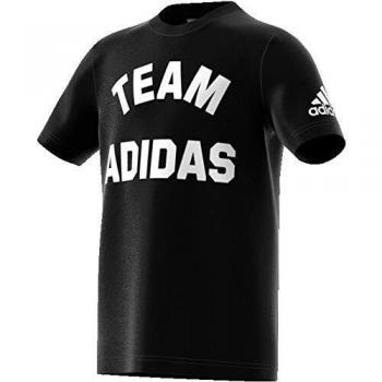 adidas Yb ID Varsity T Camiseta, Unisex niños, Negro, 128