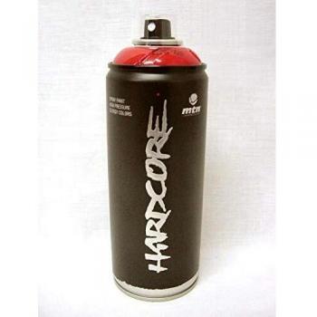 Spray de Pintura Hardcore Alta Presión 400 ml - Rojo Vivo RV-3001