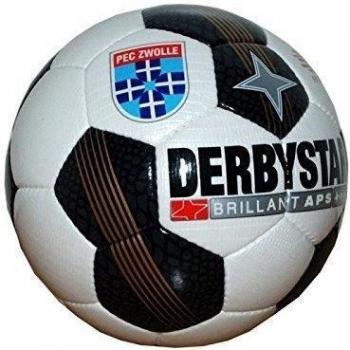 Derbystar Brillant APS Zwolle Fútbol/parte pelota Balón Aprobado por la FIFA. Color Blanco/Negro, 5