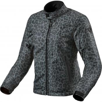 Revit Chaqueta Shade H2O Gris para damas - Chaqueta textil para motocicletas, impermeable, con ventilación, ajuste personalizado y protección CE