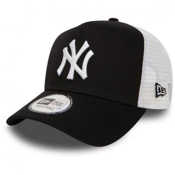 New Era New York Yankees MLB Clean Trucker Cap, Men's Black Cap