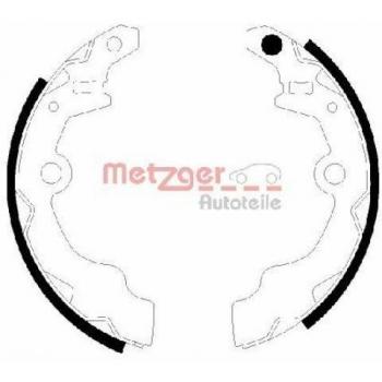 Juego de zapatas de freno traseras METZGER MG 943 para SUZUKI Alto VI y IV