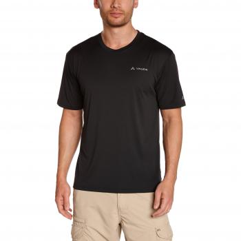 VAUDE T-Shirt Men's Micro Big Fritz III - Camisa / Camiseta para hombre, color negro, talla L