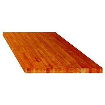 Mesa de trabajo LISTA para bancos de trabajo modular, madera maciza de haya, 1500 x 750 mm, grosor 50 mm