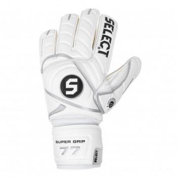 Guantes de portero Select 77 Super Grip, características: material de látex, diseño ergonómico, excelente agarre en condiciones húmedas y secas, ajuste cómodo con cinta ajustable en la muñeca, acolchado adicional para mayor