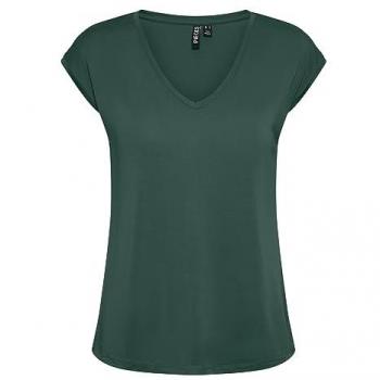 Pieces Kamala Women's T-Shirt in Trekking Green