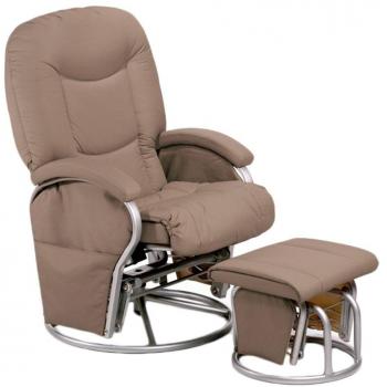 Hauck 687017 - Sillón reclinable con reposapiés, color beige