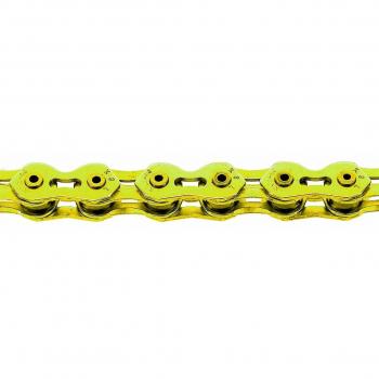 KMC K 710 SL - Cadena para bicicleta dorado dorado Talla:talla única