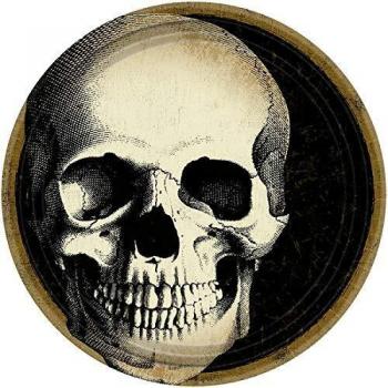 Amscan International – 9901386 Boneyard placa de papel, 23 cm
